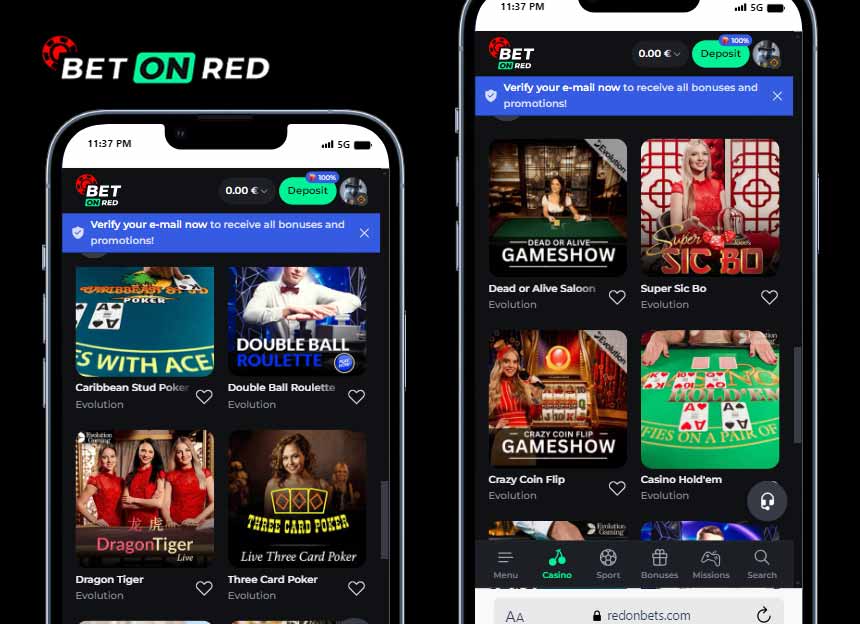 Betonred casino en direct