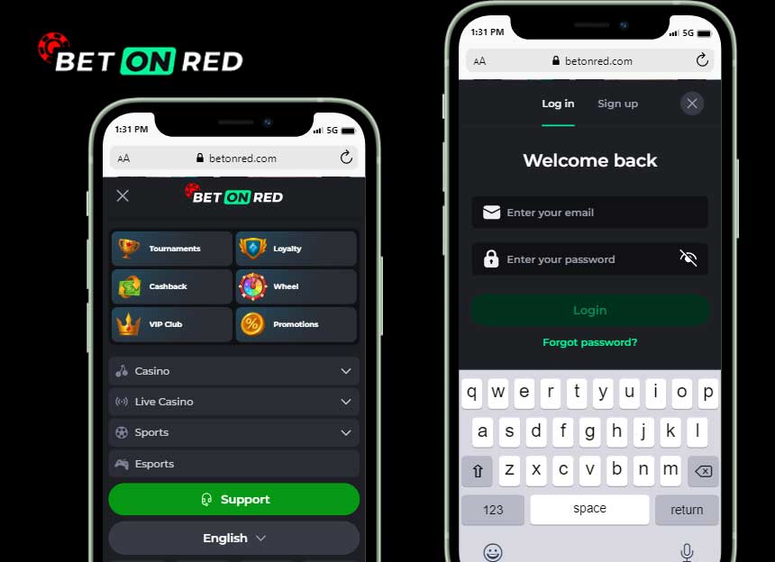 BetOnRed Connexion